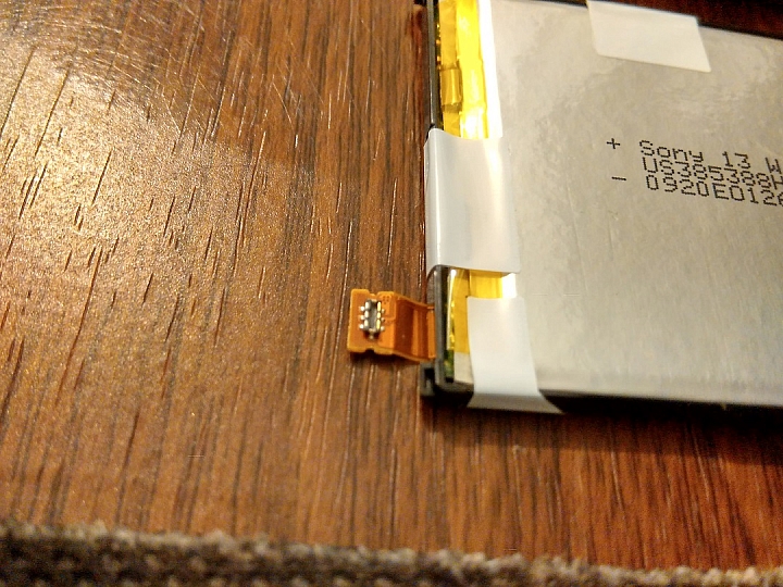 Sony Z1 Compact D5503 ,DIY換電池