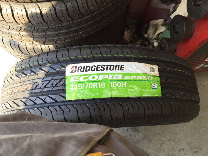 (開箱)普利司通BRIDGESTONE | ECOPIA EP850 試用文