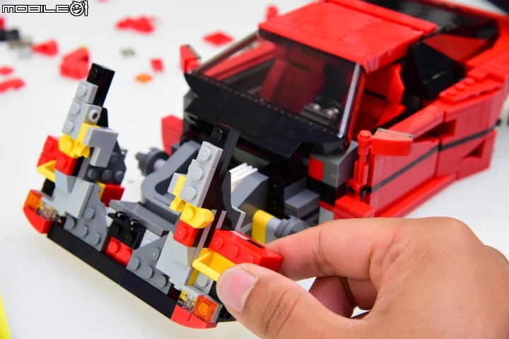 【開箱】經典馬王榮光重現 LEGO Creator 10248 Ferrari F40