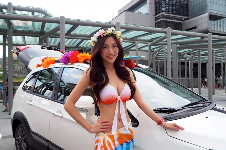 長這麼大,第一次有車廠在我家鄉辦大型活動QQ