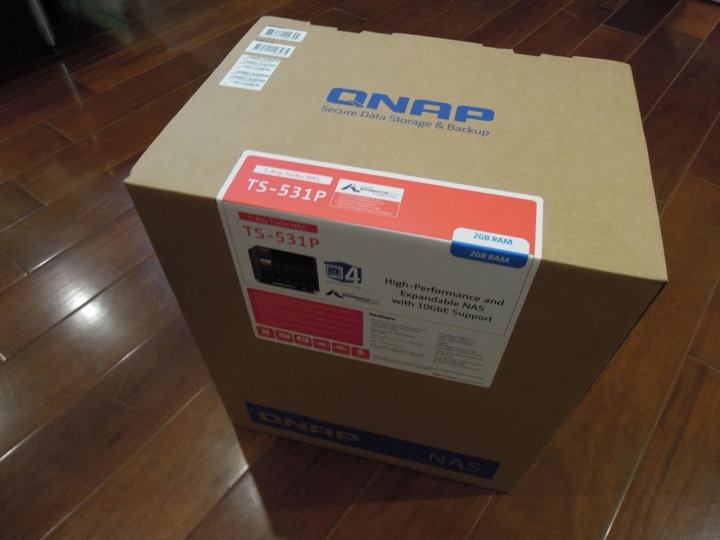 QNap TS-531P 開箱, 10G實測.