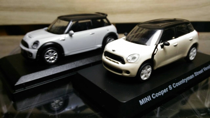 1/64 RMZ City Mini Cooper S (與其他mini做比較)