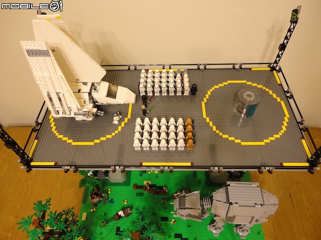 LEGO 星戰 MOC 創作 恩多星降落平台