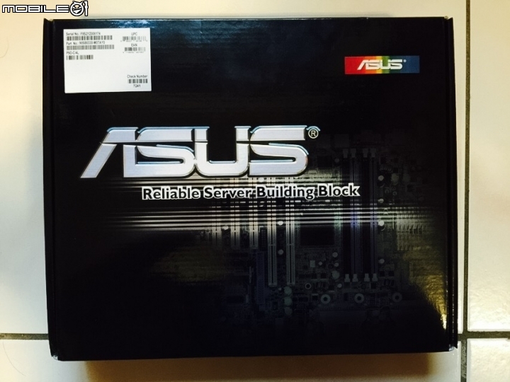 E3-1231v3+ASUS P9D-C/4L簡單開箱測試