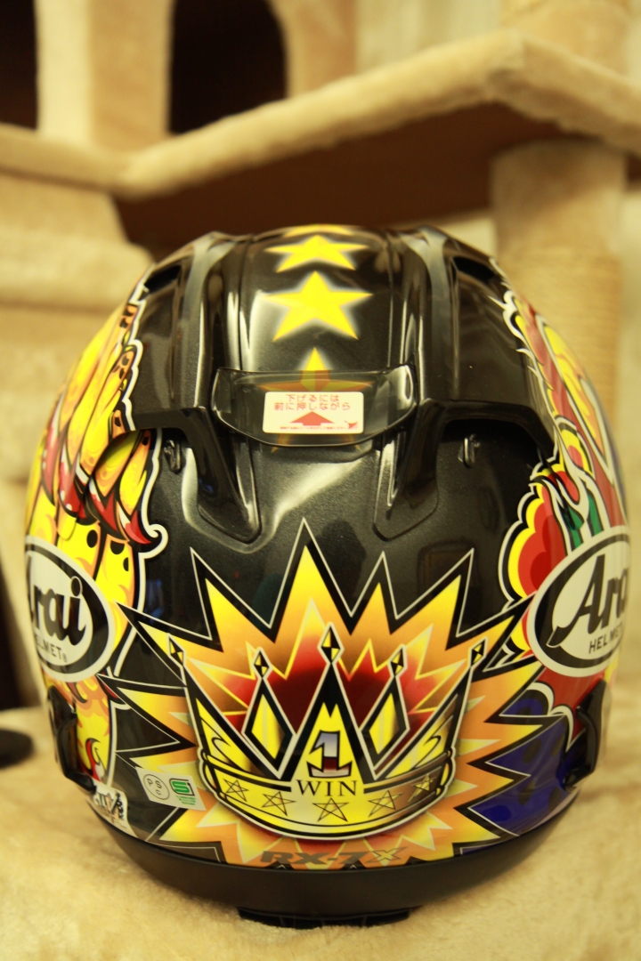 【開箱】Arai rx-7x Nakasuga,不專業分享 更新使用心得