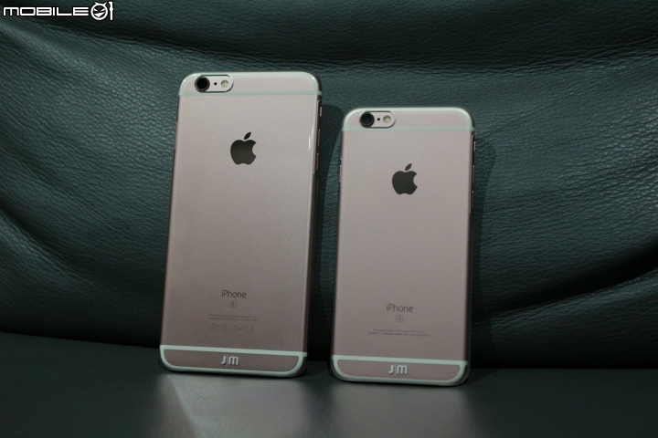 iPhone 6s&6s+玫瑰金 64GB雙開箱