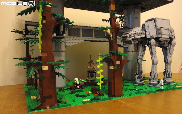 LEGO 星戰 MOC 創作 恩多星降落平台
