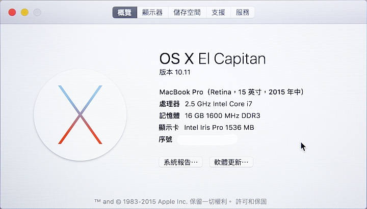 Macbook Pro Retina 15"入手