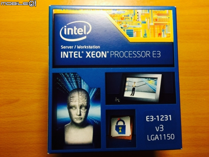 E3-1231v3+ASUS P9D-C/4L簡單開箱測試