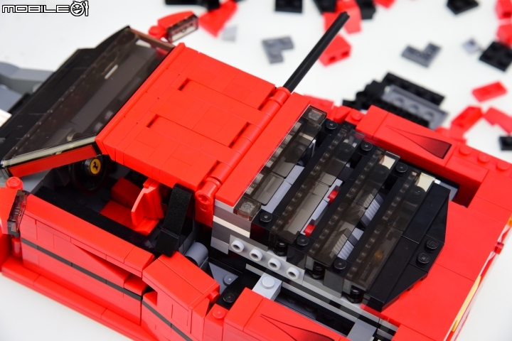 【開箱】經典馬王榮光重現 LEGO Creator 10248 Ferrari F40