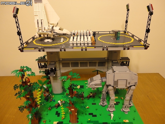 LEGO 星戰 MOC 創作 恩多星降落平台