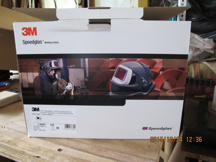 3M Speedglas 可掀式 自動變色面罩 電焊面罩 加大視窗 - 9100FX-XX - 開箱