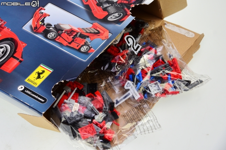【開箱】經典馬王榮光重現 LEGO Creator 10248 Ferrari F40