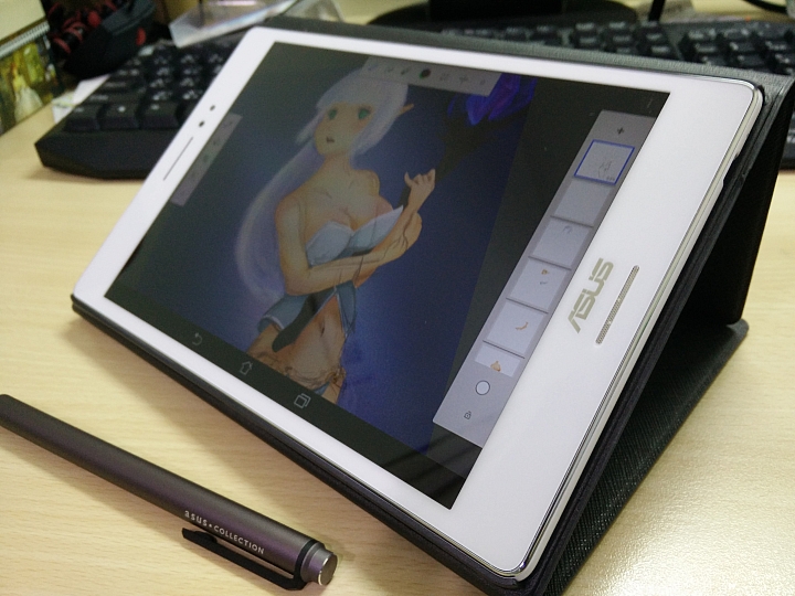 ASUS Zenpad S 8.0 + Z Stylus 微開箱 (繪圖實測)