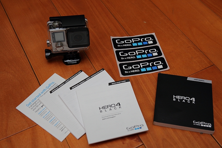 遲來的GoPro Hero 4 Black與Sony FDR-CX 900攝影機開箱