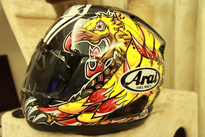 【開箱】Arai rx-7x Nakasuga,不專業分享 更新使用心得