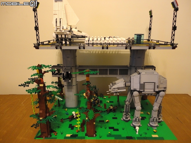 LEGO 星戰 MOC 創作 恩多星降落平台