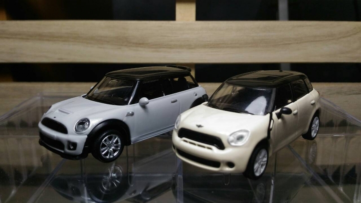 1/64 RMZ City Mini Cooper S (與其他mini做比較)