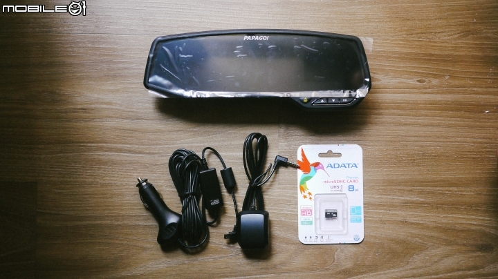 PAPAGO GOSAFE 268 後視鏡行車記錄器不專業開箱文