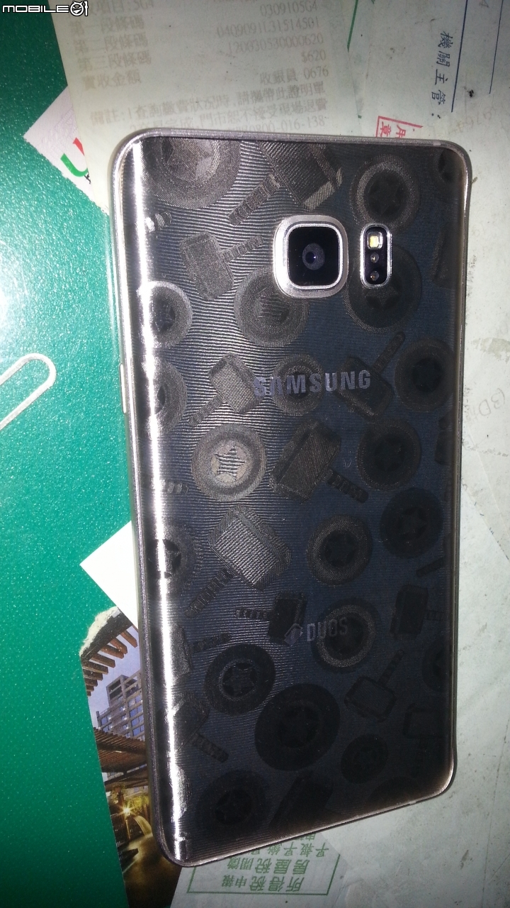 Galaxy Note 5 金色開箱