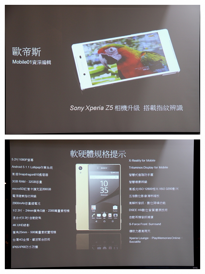 極速對焦、捨我其誰? XPERIA Z5 & XPERIA Z5 Compact 網友搶先體驗會