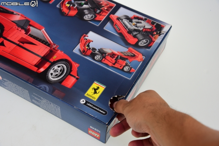 【開箱】經典馬王榮光重現 LEGO Creator 10248 Ferrari F40
