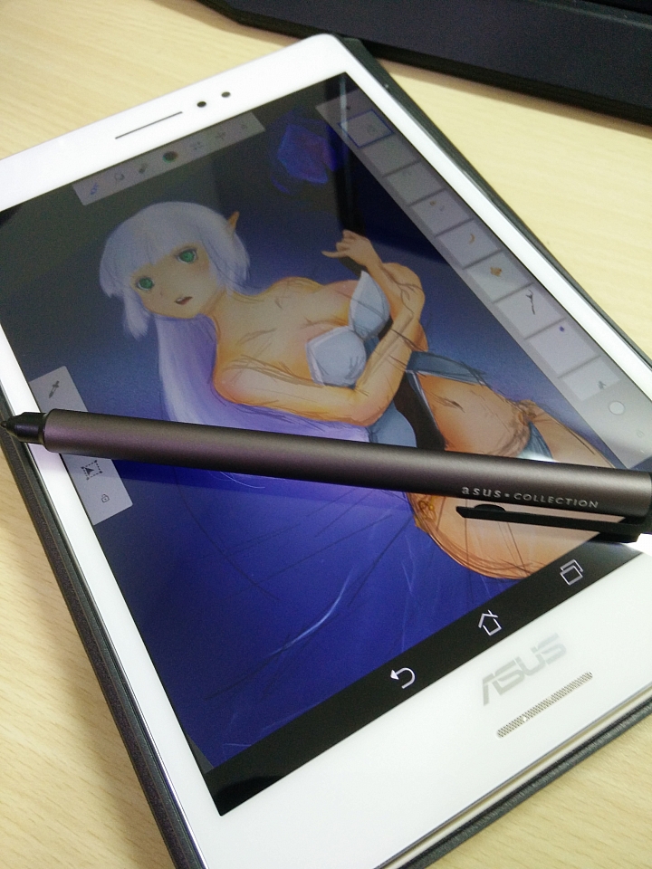 ASUS Zenpad S 8.0 + Z Stylus 微開箱 (繪圖實測)