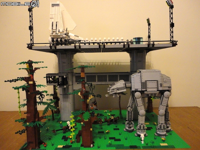 LEGO 星戰 MOC 創作 恩多星降落平台