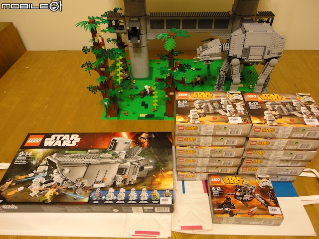 LEGO 星戰 MOC 創作 恩多星降落平台