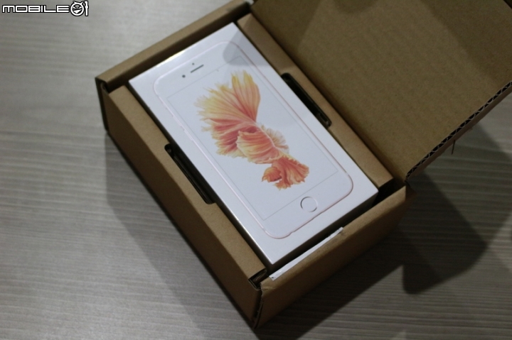 iPhone 6s&6s+玫瑰金 64GB雙開箱
