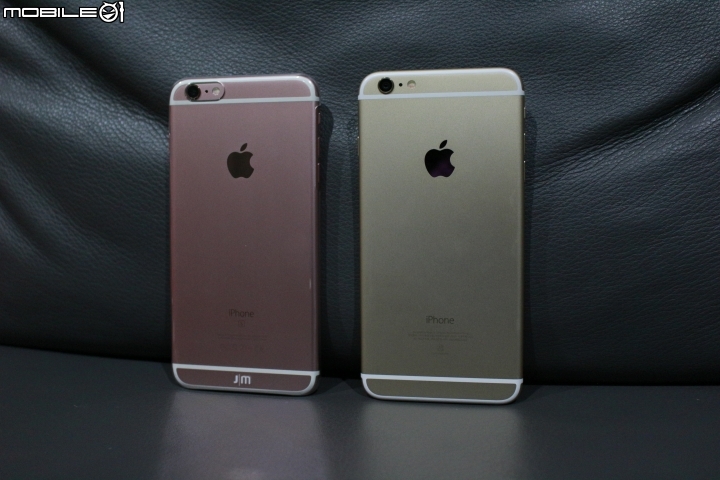 iPhone 6s&6s+玫瑰金 64GB雙開箱