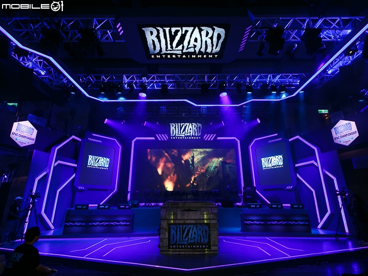 【採訪】Blizzard 亞太區冠軍賽開幕 一起為台灣選手加油!