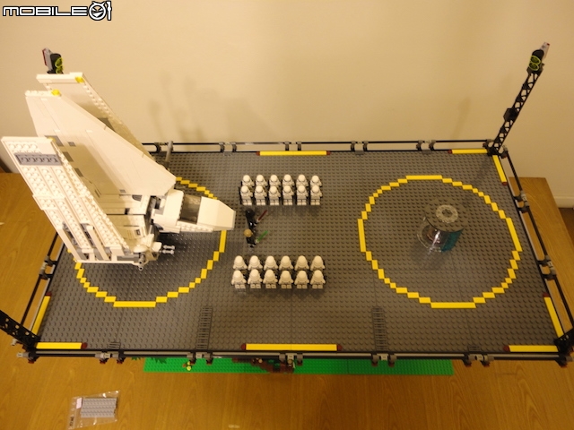 LEGO 星戰 MOC 創作 恩多星降落平台