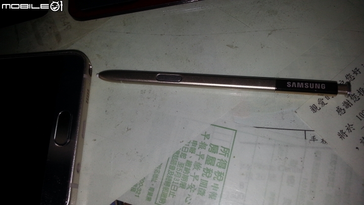 Galaxy Note 5 金色開箱