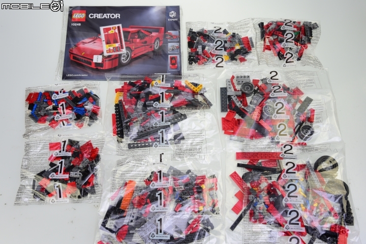 【開箱】經典馬王榮光重現 LEGO Creator 10248 Ferrari F40