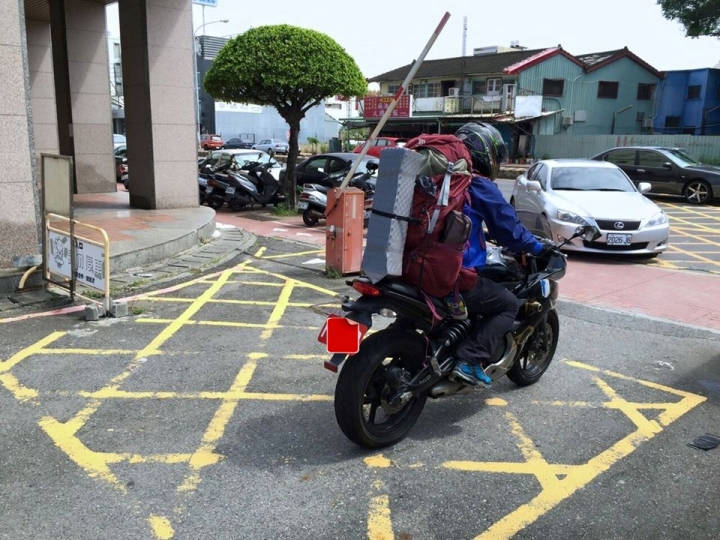 臨時起意 單人機車露營行 照片分享~
