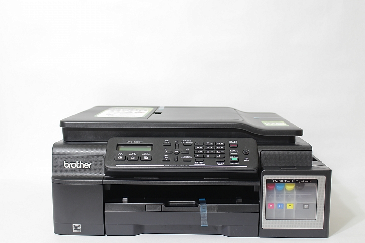 brother 連續供墨MFC-T800W傳真複合機開箱完整測試