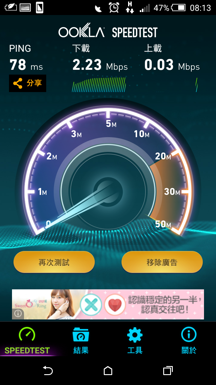 台灣之星網路訊號速度問題-續集