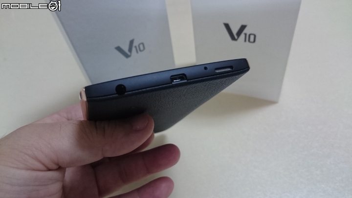 快速開箱~LG V10 香港版 雙卡雙待 真皮黑色金邊版~