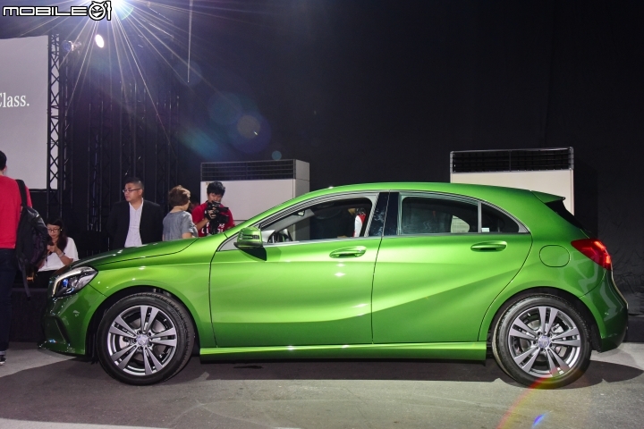 【採訪】樹立豪華掀背車標竿 M.Benz A-Class小改款上市發表會