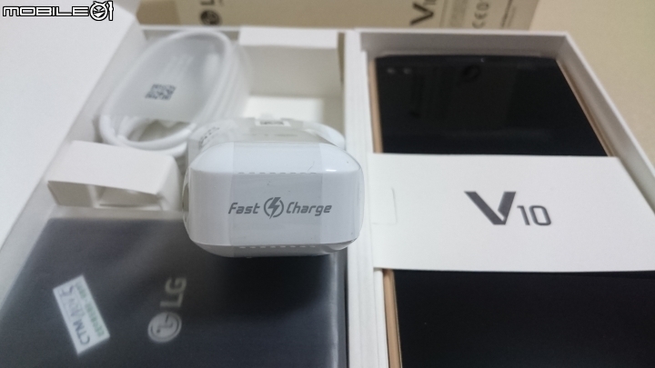 快速開箱~LG V10 香港版 雙卡雙待 真皮黑色金邊版~