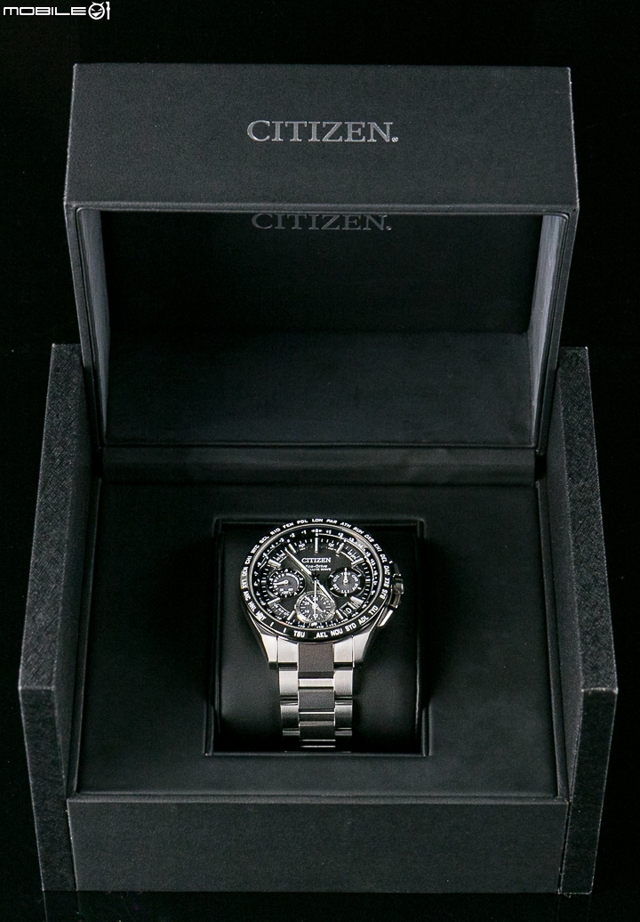 三秒對時!CITIZEN CC9015-54E 光動能GPS腕錶