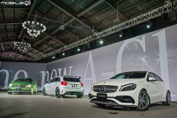 【採訪】樹立豪華掀背車標竿 M.Benz A-Class小改款上市發表會