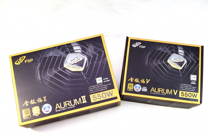 售價更加近人,全漢 AURUM V 金鈦極 V 550W 電源供應器開箱測試