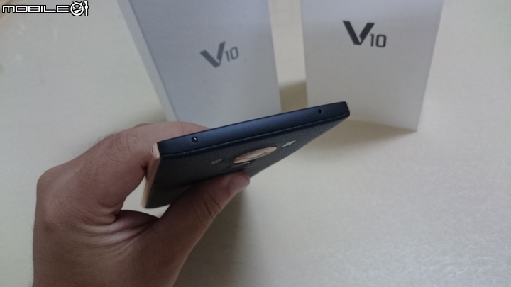 快速開箱~LG V10 香港版 雙卡雙待 真皮黑色金邊版~