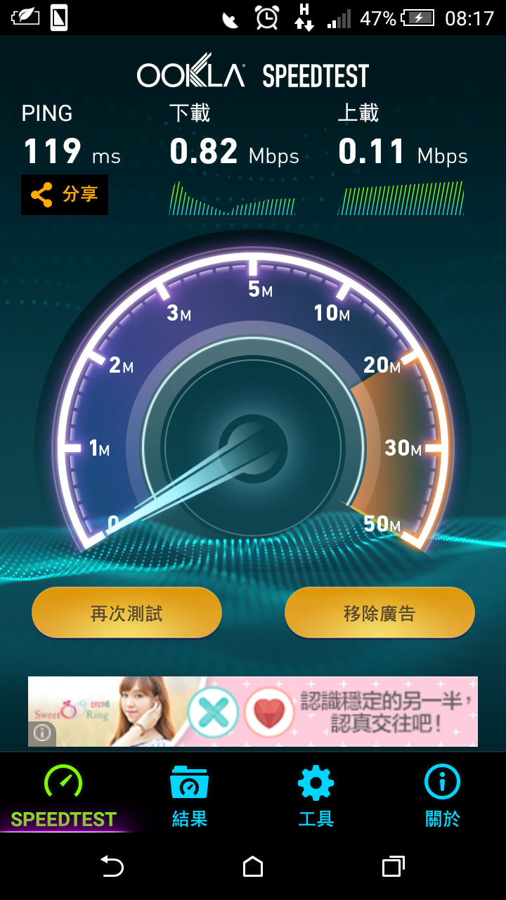 台灣之星網路訊號速度問題-續集