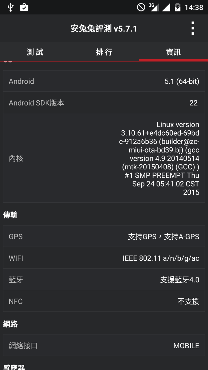高手在民間 紅米 Note 2 AOSP_5.1