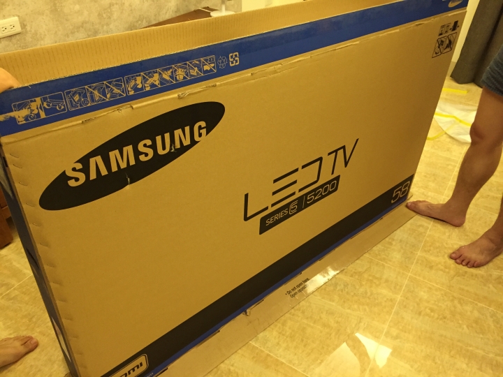三星 ua58h5200awxzw 開箱