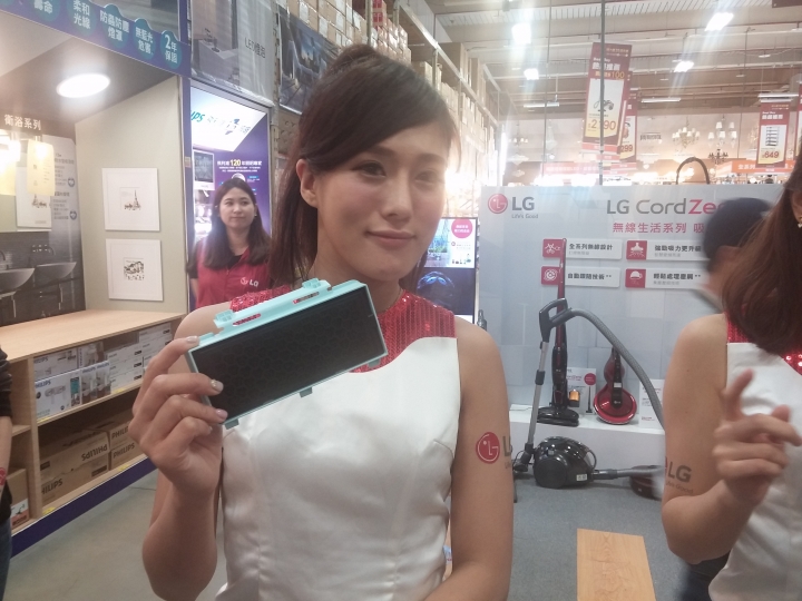 LG CordZero無線吸塵器--士林特力屋體驗