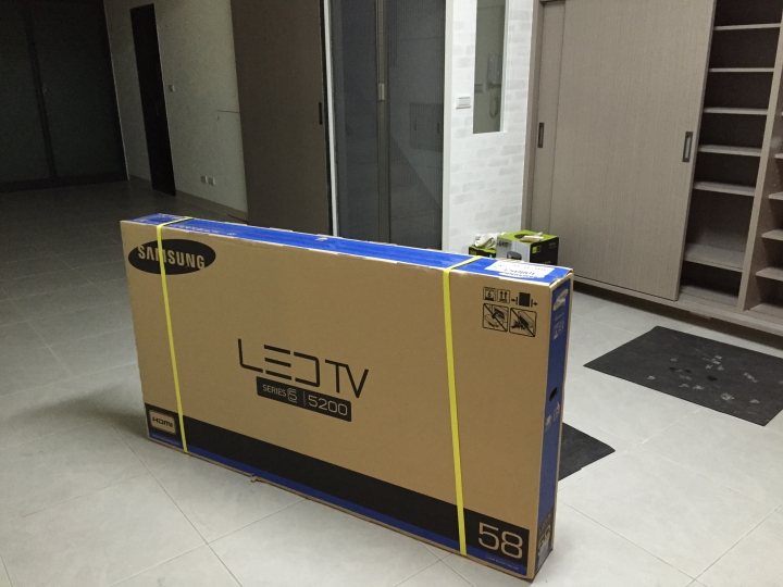 三星 ua58h5200awxzw 開箱